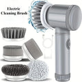 CleanSpin Pro — Spazzola Elettrica Cordless 5-in-1 per la Casa